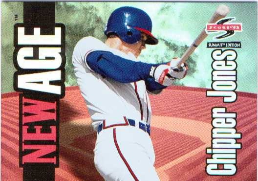 1995 Summit New Age #NA11 Chipper Jones