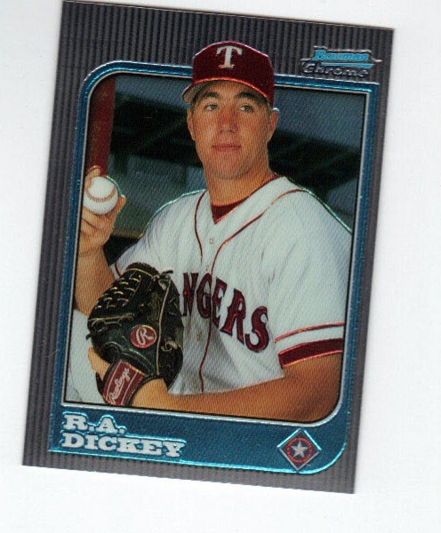 1997 Bowman Chrome #108 R.A. Dickey RC