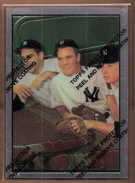 1997 Topps Mantle Finest #21 Mickey Mantle