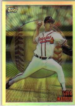 1998 Topps Mystery Finest Bordered Refractors #M12 Greg Maddux