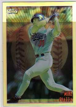 1998 Topps Mystery Finest Bordered Refractors #M15 Mike Piazza