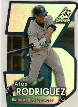 1998 Pinnacle Inside Behind the Numbers #3 Alex Rodriguez