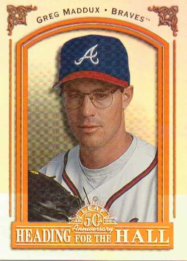 1998 Leaf Heading for the Hall #12 Greg Maddux