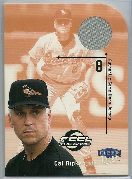 2000 Ultra Feel the Game #6 Cal Ripken Jsy