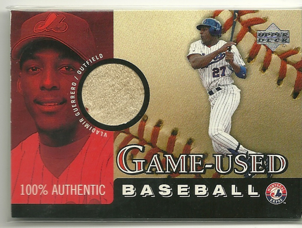2000 Upper Deck Game Ball #BVG Vladimir Guerrero