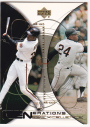 2000 Upper Deck Hitter's Club Generations of Excellence #GE4 B.Bonds/W.Mays