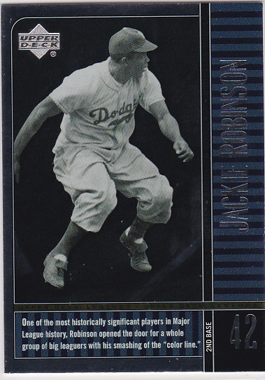 2000 Upper Deck Legends #27 Jackie Robinson