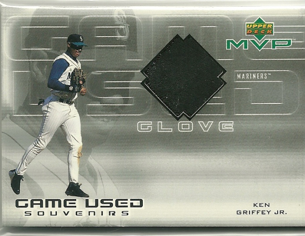 2000 Upper Deck MVP Game Used Souvenirs #KGG Ken Griffey Jr. Glove