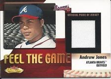 2000 Fleer Showcase Feel the Game #FG7 Andruw Jones