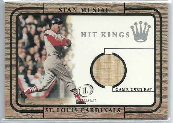 2001 Fleer Legacy Hit Kings #21 Stan Musial