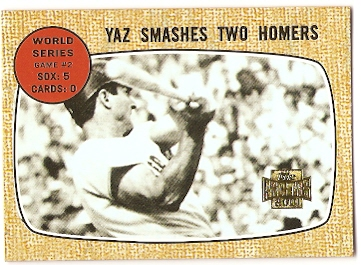 2001 Topps Archives #439 Carl Yastrzemski WS2 68