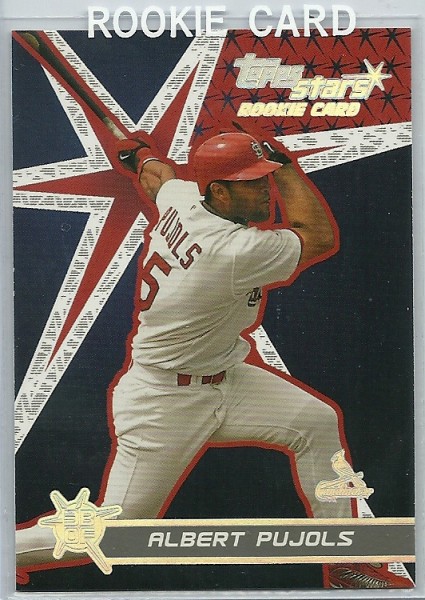 2001 Topps Stars #198 Albert Pujols RC