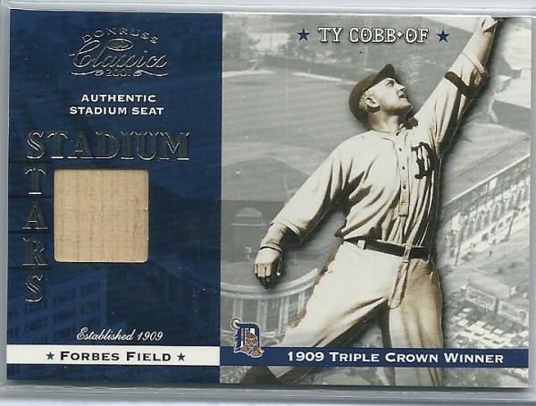 2001 Donruss Classics Stadium Stars #SS5 Ty Cobb