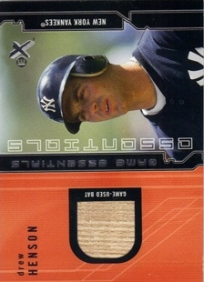 2002 E-X Game Essentials #10 Drew Henson Bat