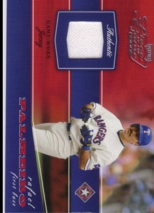 2002 Playoff Piece of the Game Materials #66A Rafael Palmeiro Jsy