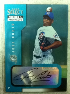 2002 Select Rookies and Prospects #48 Jose Cueto