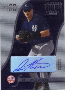2003 Donruss Signature Autographs Century #62 Drew Henson