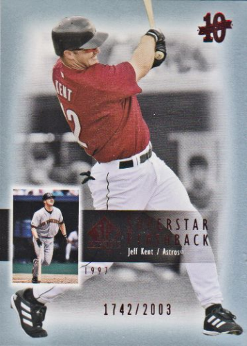 2003 SP Authentic Superstar Flashback #SF28 Jeff Kent