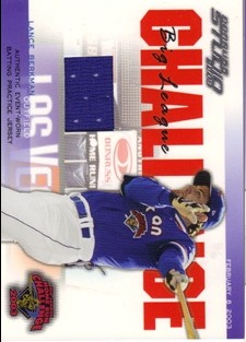 2003 Studio Big League Challenge Materials #47 Lance Berkman 03 BP Jsy