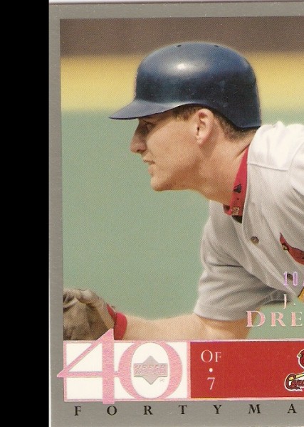 2003 Upper Deck 40-Man Rainbow #456 J.D. Drew