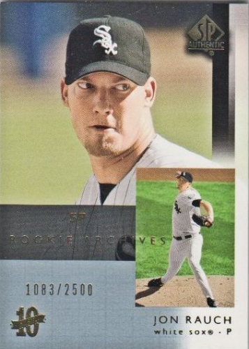 2003 SP Authentic #118 Jon Rauch RA