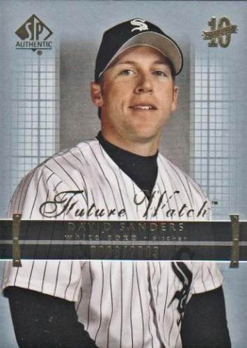 2003 SP Authentic #162 David Sanders FW RC