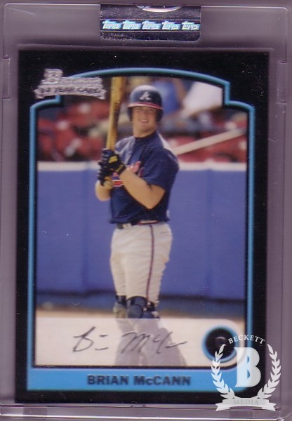 2003 Bowman Uncirculated Silver #260 Brian McCann
