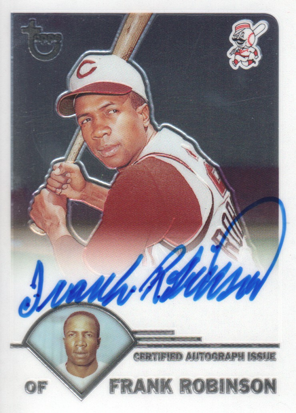 2003 Topps Retired Signature Autographs #FR Frank Robinson C