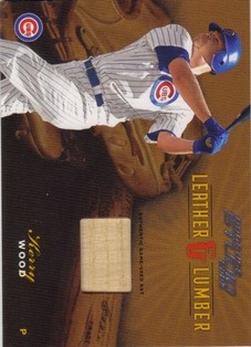 2003 Studio Leather and Lumber #23 Kerry Wood Bat/250