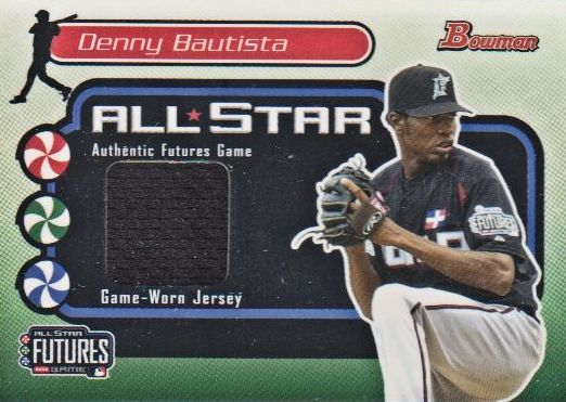2004 Bowman Futures Game Gear Jersey Relics #DB Denny Bautista D