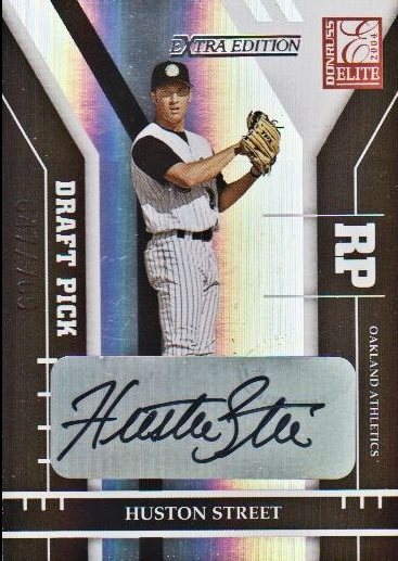 2004 Donruss Elite Extra Edition #320 Huston Street AU/709 RC