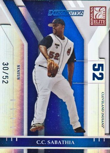 2004 Donruss Elite Extra Edition Status #24 C.C. Sabathia/52