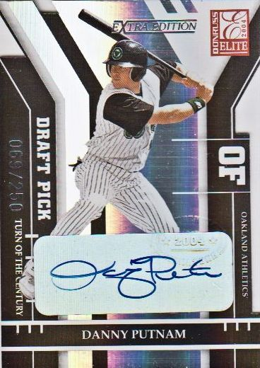 2004 Donruss Elite Extra Edition Signature Turn of the Century #316 Danny Putnam DP/250
