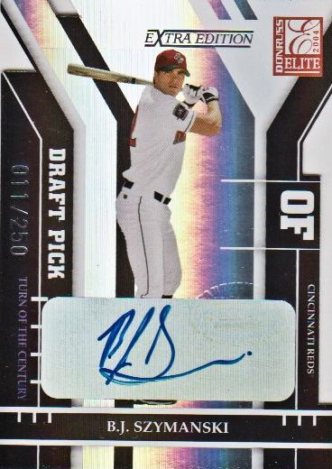 2004 Donruss Elite Extra Edition Signature Turn of the Century #323 B.J. Szymanski DP/250