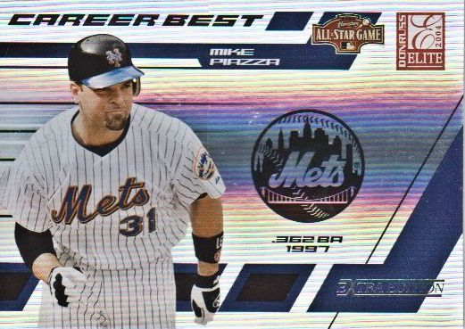 2004 Donruss Elite Extra Edition Career Best All-Stars #11 Mike Piazza