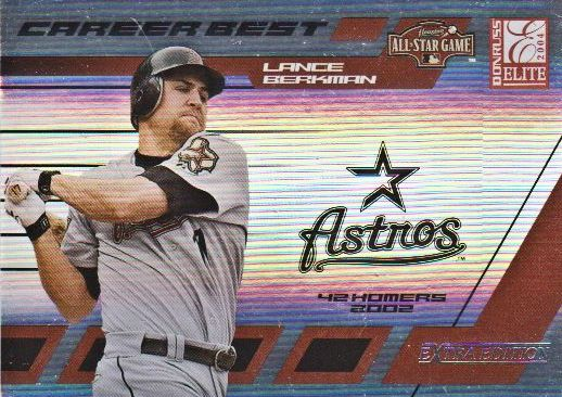 2004 Donruss Elite Extra Edition Career Best All-Stars #16 Lance Berkman