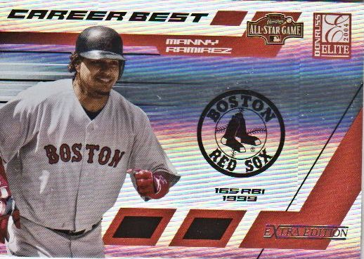 2004 Donruss Elite Extra Edition Career Best All-Stars #24 Manny Ramirez