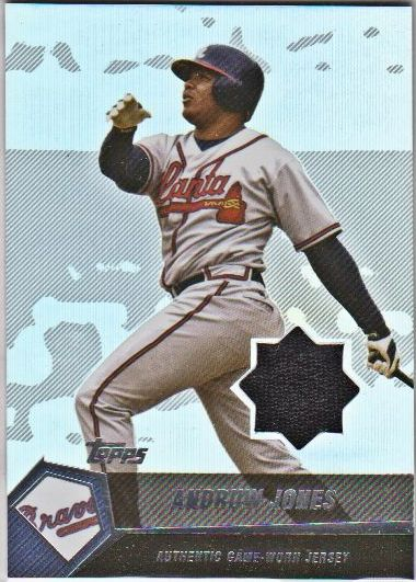 2004 Topps Clubhouse Relics #AJ Andruw Jones Jsy C