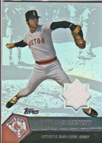 2004 Topps Clubhouse Relics #CY Carl Yastrzemski Jsy E