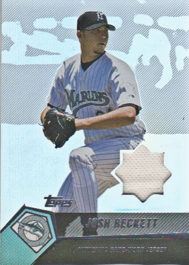 2004 Topps Clubhouse Relics #JPB Josh Beckett Jsy A/195