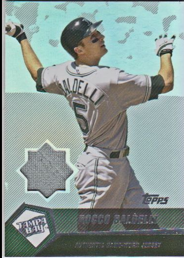 2004 Topps Clubhouse Relics #RB Rocco Baldelli Jsy E