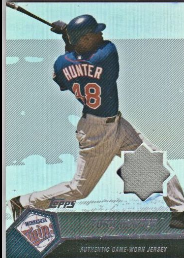 2004 Topps Clubhouse Relics #THU Torii Hunter Jsy E