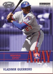 2004 Leaf Home/Away Second Edition #7A Vladimir Guerrero A