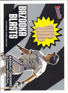 2004 Bazooka Blasts Bat Relics #MO Magglio Ordonez B