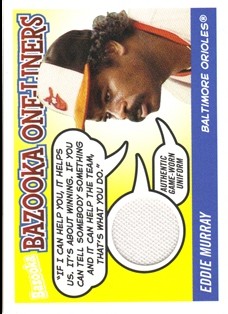 2004 Bazooka One-Liners Relics #EM Eddie Murray Uni A
