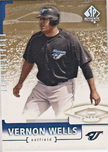 2004 SP Authentic 199/99 #30 Vernon Wells