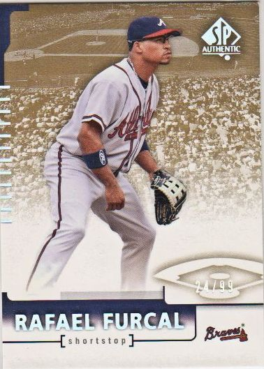 2004 SP Authentic 199/99 #52 Rafael Furcal