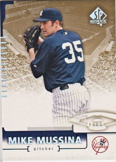 2004 SP Authentic 199/99 #70 Mike Mussina