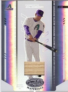 2004 Leaf Certified Materials Mirror Bat White #162 Roberto Alomar/200
