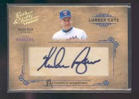 2004 Leather and Lumber Lumber Cuts #29 Nolan Ryan/96